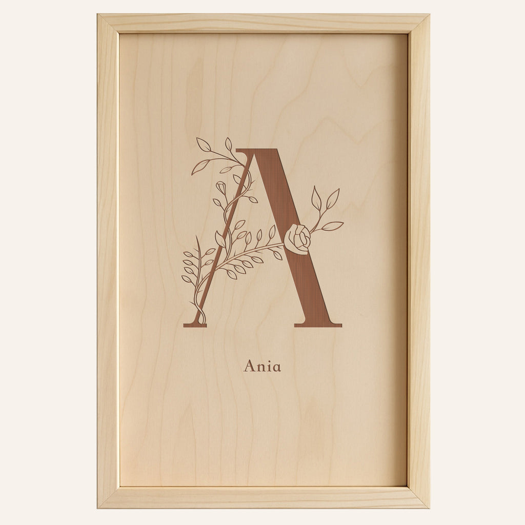 FLORAL INITIAL